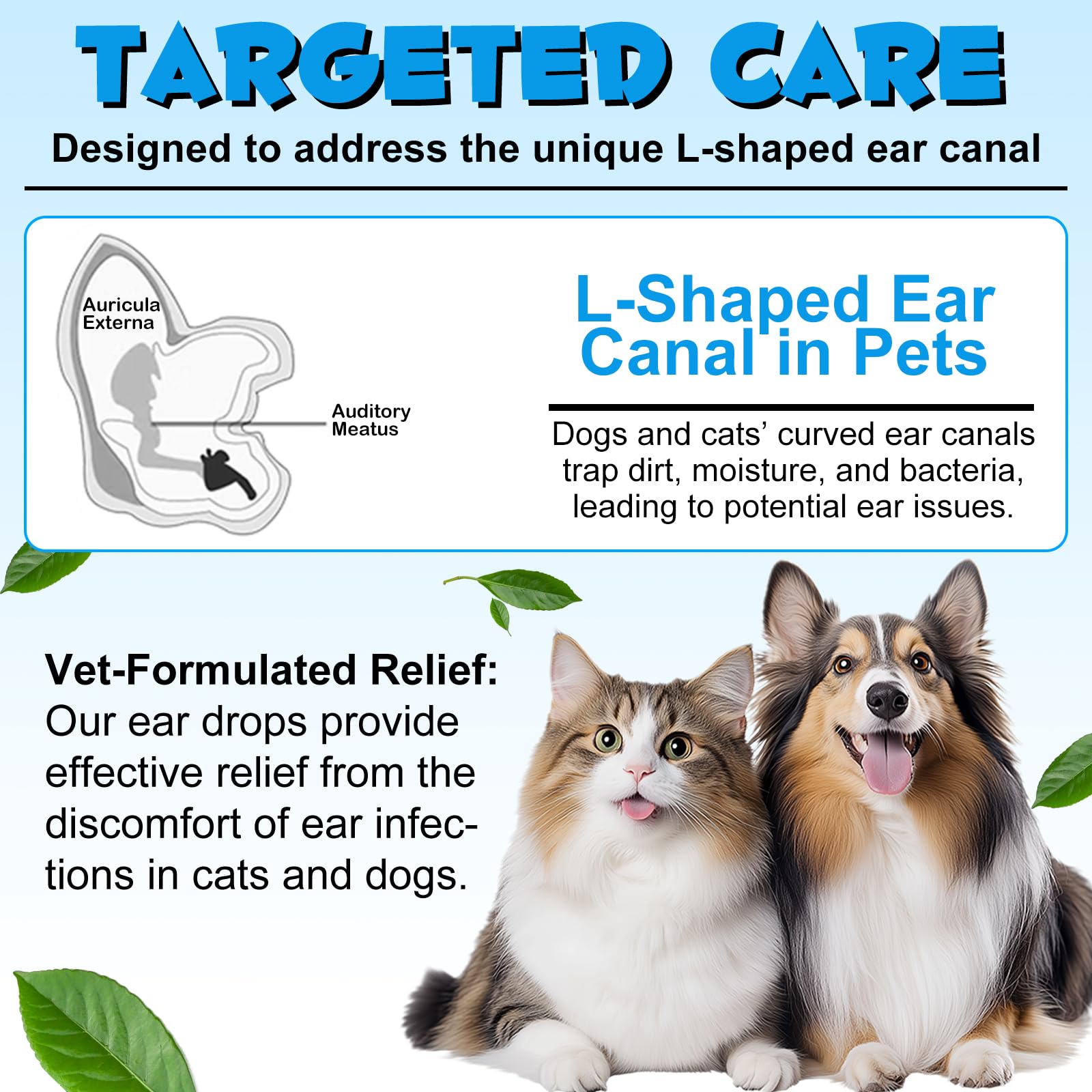 NenMaoKeNu pet ear health concept showing calm pets