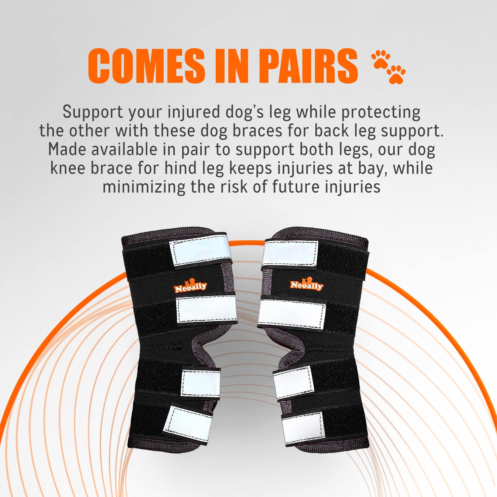 NeoAlly brace during outdoor walk demonstrates secure fit for movement.