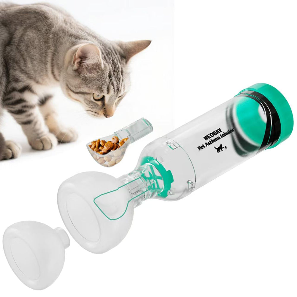 Neobay Cat Inhaler Spacer panic-soother aids stress-free first treatments