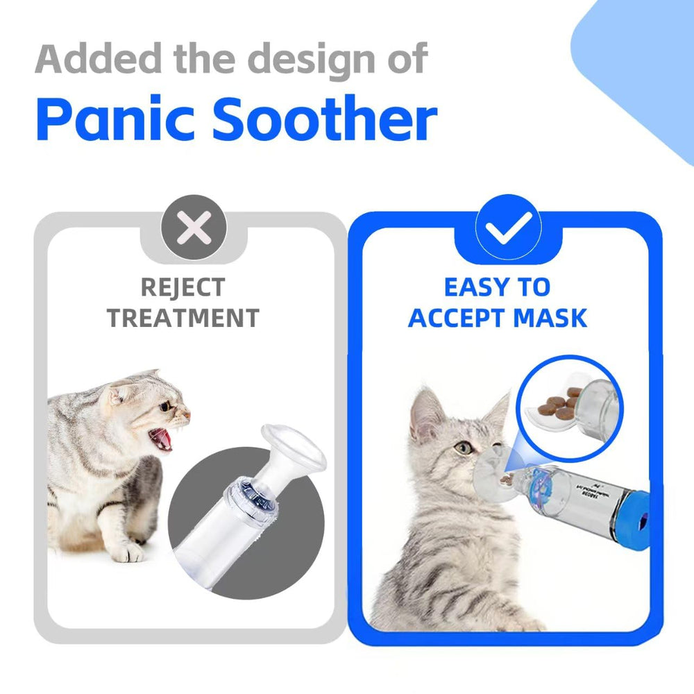 Neobay Panic Soother treat tray helps make first treatments less stressful.