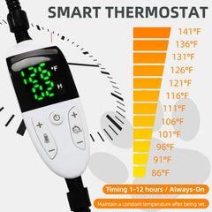 NESAYVER cat heating pad timer feature enables customizable warmth and energy management
