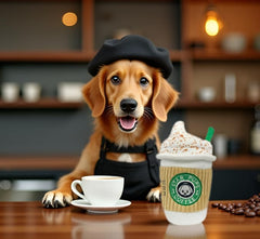 Nestpark Juguete Café para Perro con crujido, entretenimiento interactivo.