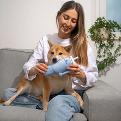 Nestpark Tumbler Dog Toy 8-inch size suitable for dogs of all sizes.