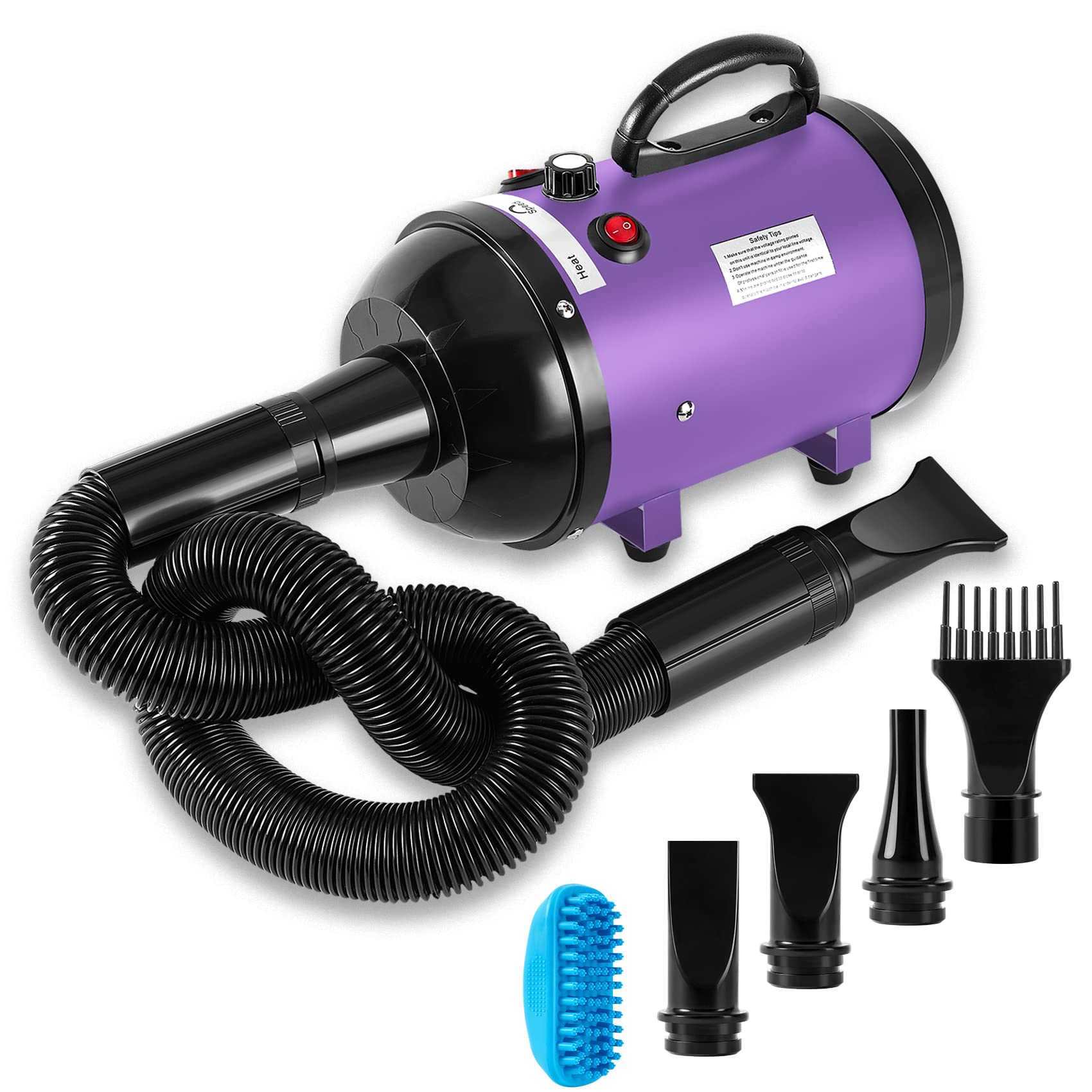 NestROAD dog dryer high-velocity motor for quick grooming sessions