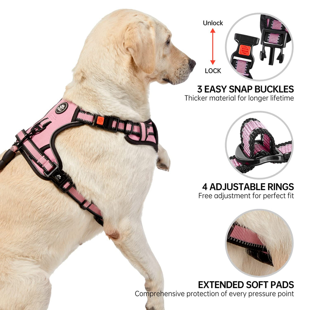 NESTROAD front-clip for pull-free control during walks.