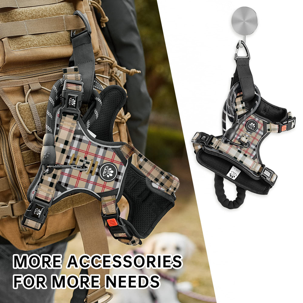Nestroad front clip design demonstrating pull-free control during training
