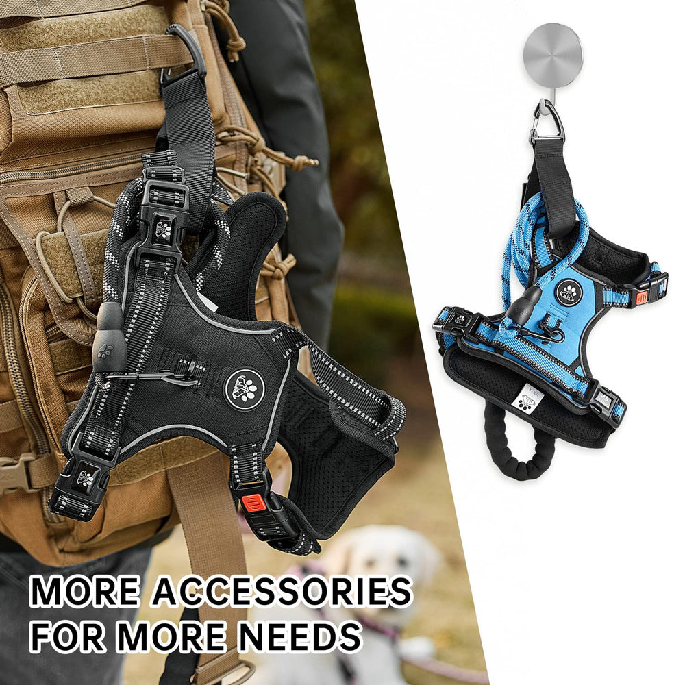 NESTROAD leash, retractable seatbelt, storage strap for easy outings.