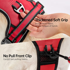 NESTROAD No Pull Harness padded shoulder and chest straps for everyday comfort