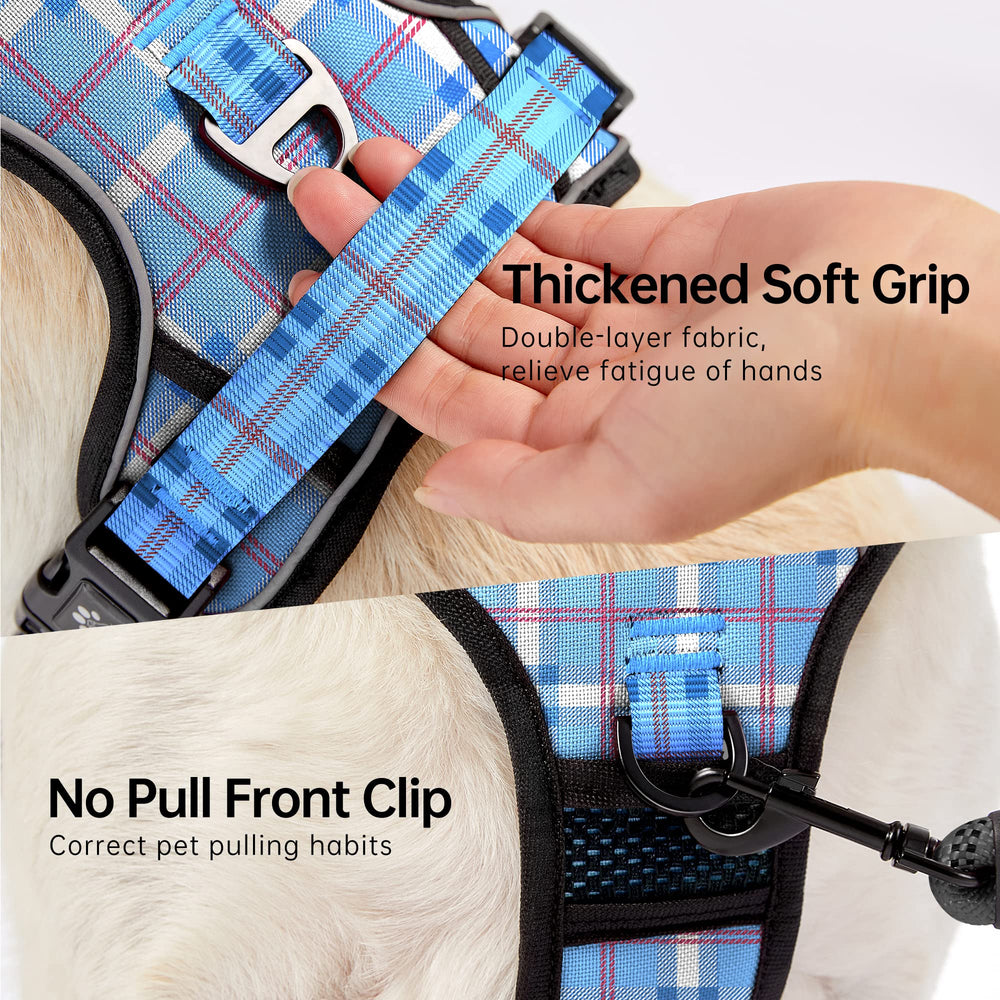 NESTROAD no-pull harness rear-clip suitable for casual strolls