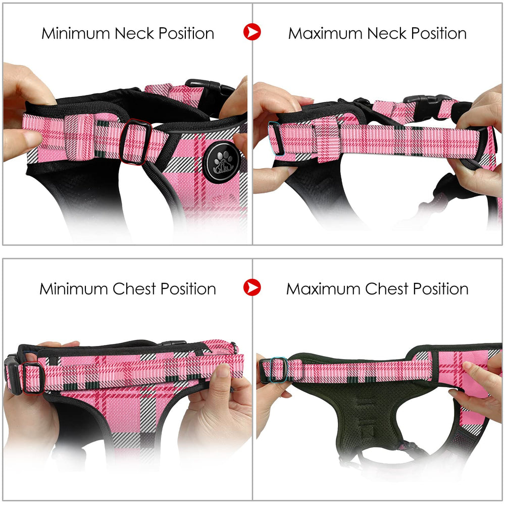 NestROAD no pull harness reflective strip for night visibility.
