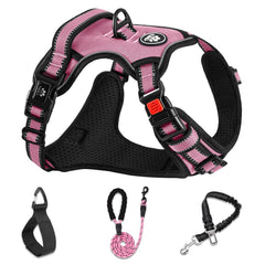 NESTROAD No Pull Harness side-entry for quick on/off during walks.