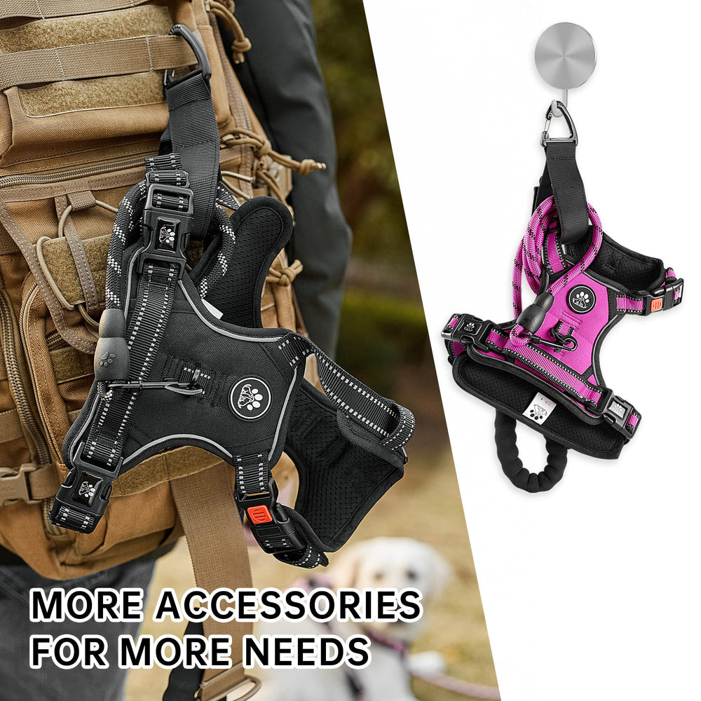 NESTROAD Adjustable harness with quick-release buckles eases on/off during busy mornings.