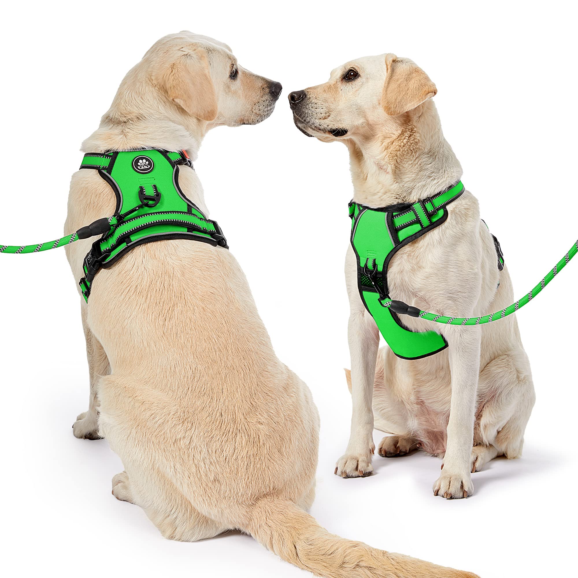 NESTROAD small dog harness size chart helps achieve proper fit