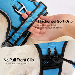 NESTROAD padded, breathable mesh harness for skin comfort.