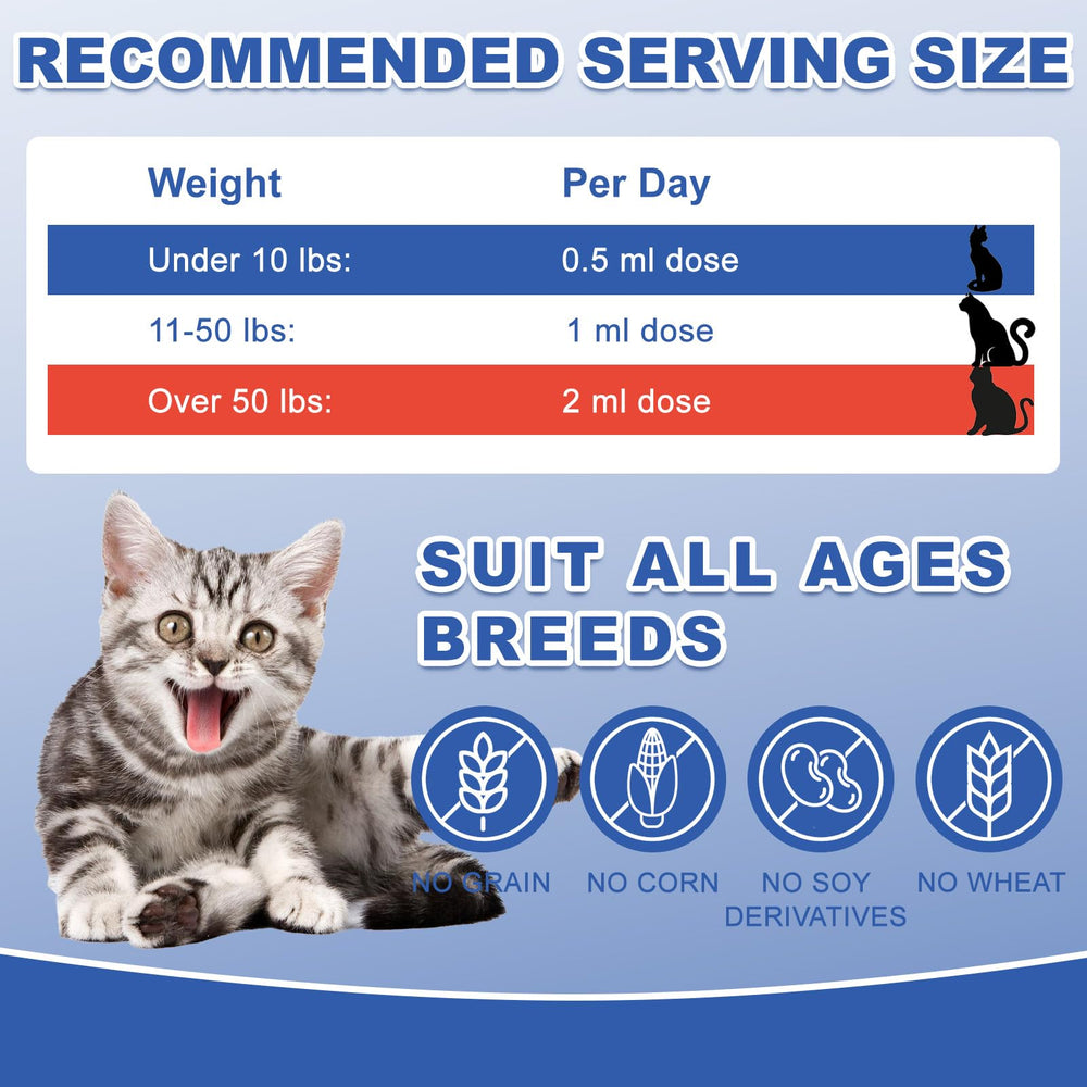 Netrca Cat energy mood liquid promotes vitality during aging and low-energy days.