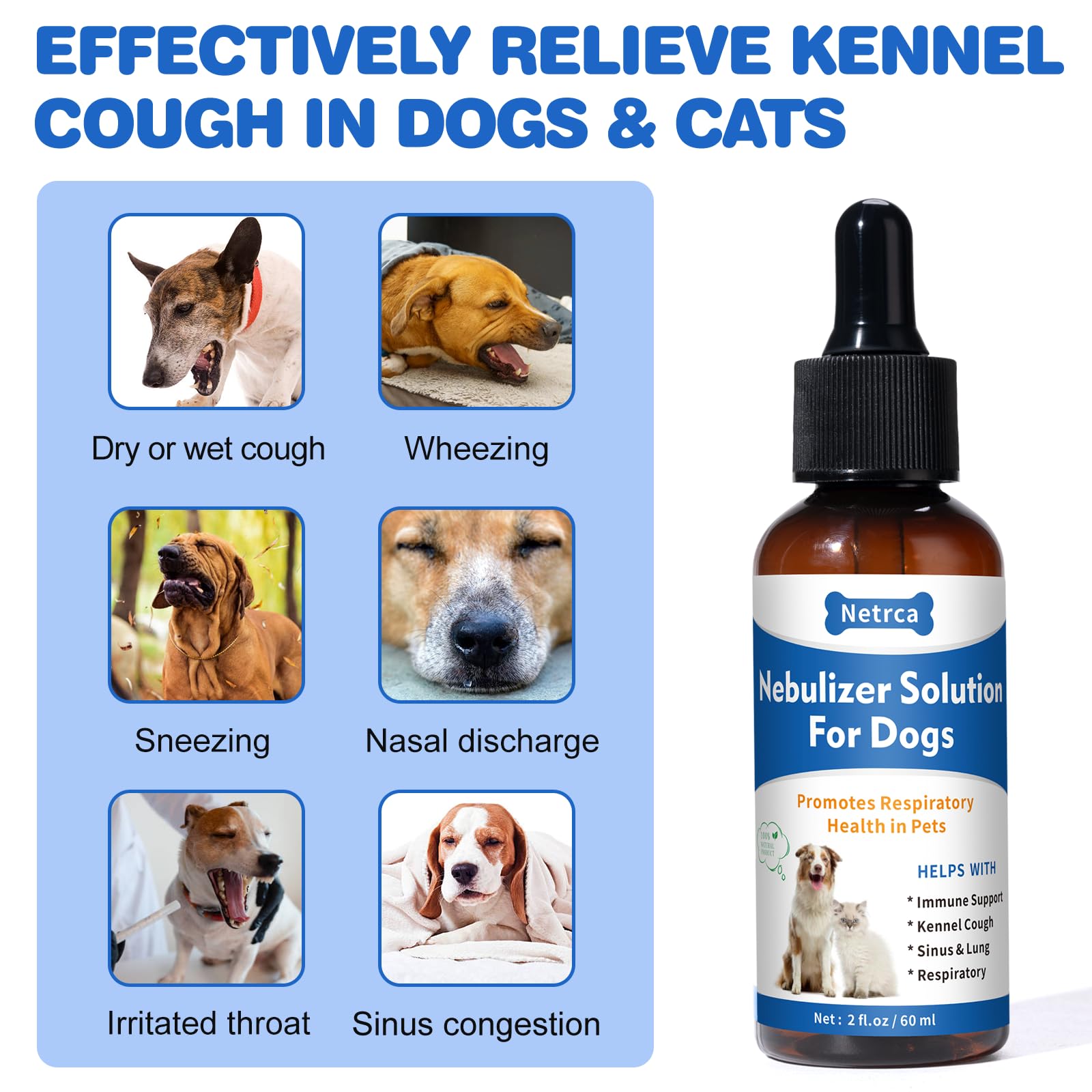 Netrca immune-support herbs including echinacea and elderberry for lung health.