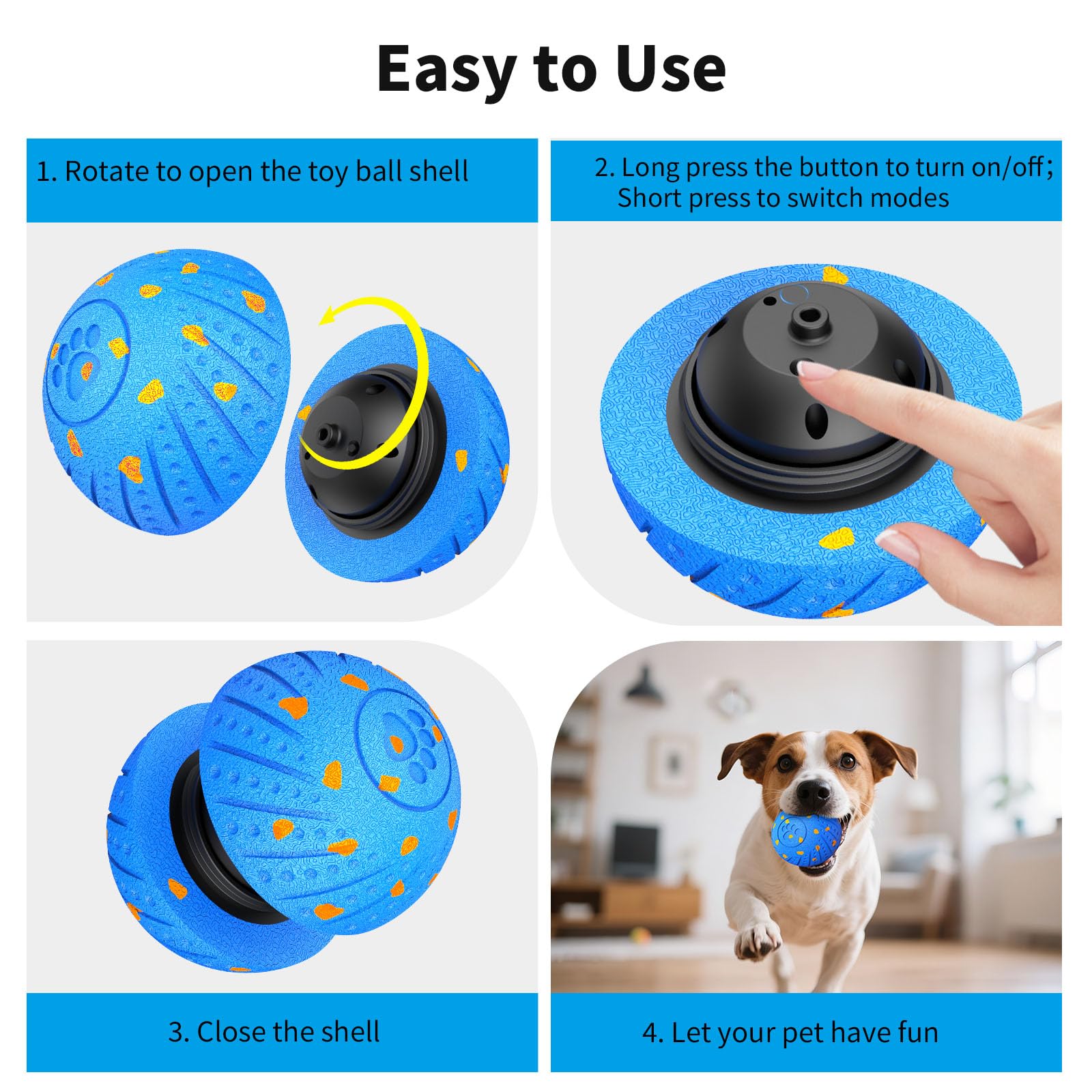 NETRCO diameter-3-2-inch dog ball ready for medium to large breeds during lively fetch.
