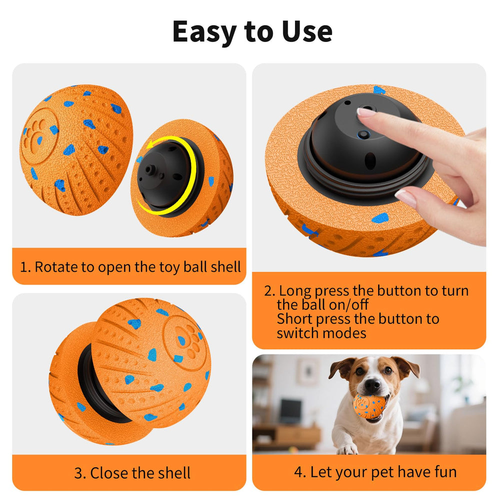 NETRCO large-dog ball with 3.2-inch diameter