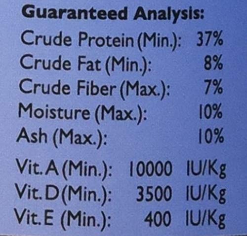 Bentonite clay binder in Naturox formula adds minerals and improves pellet stability