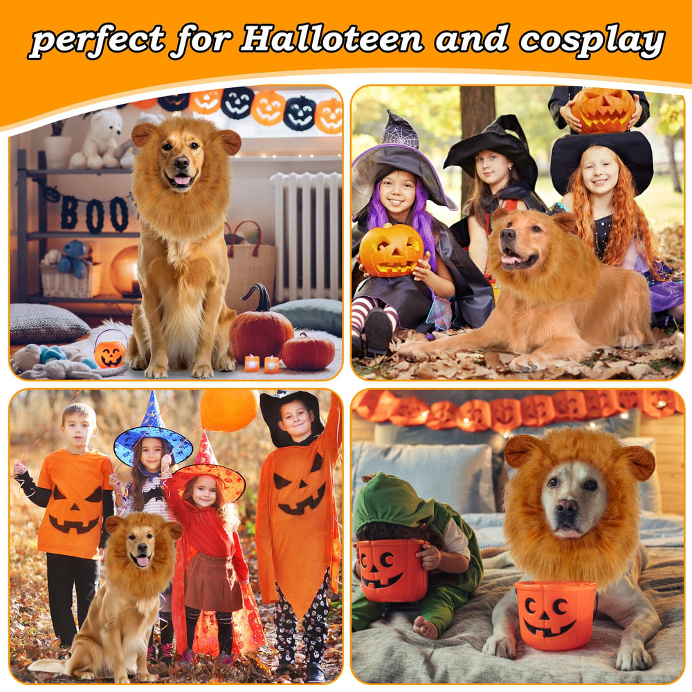NEWBEA Lion Mane perfect for park strolls and adorable social posts.