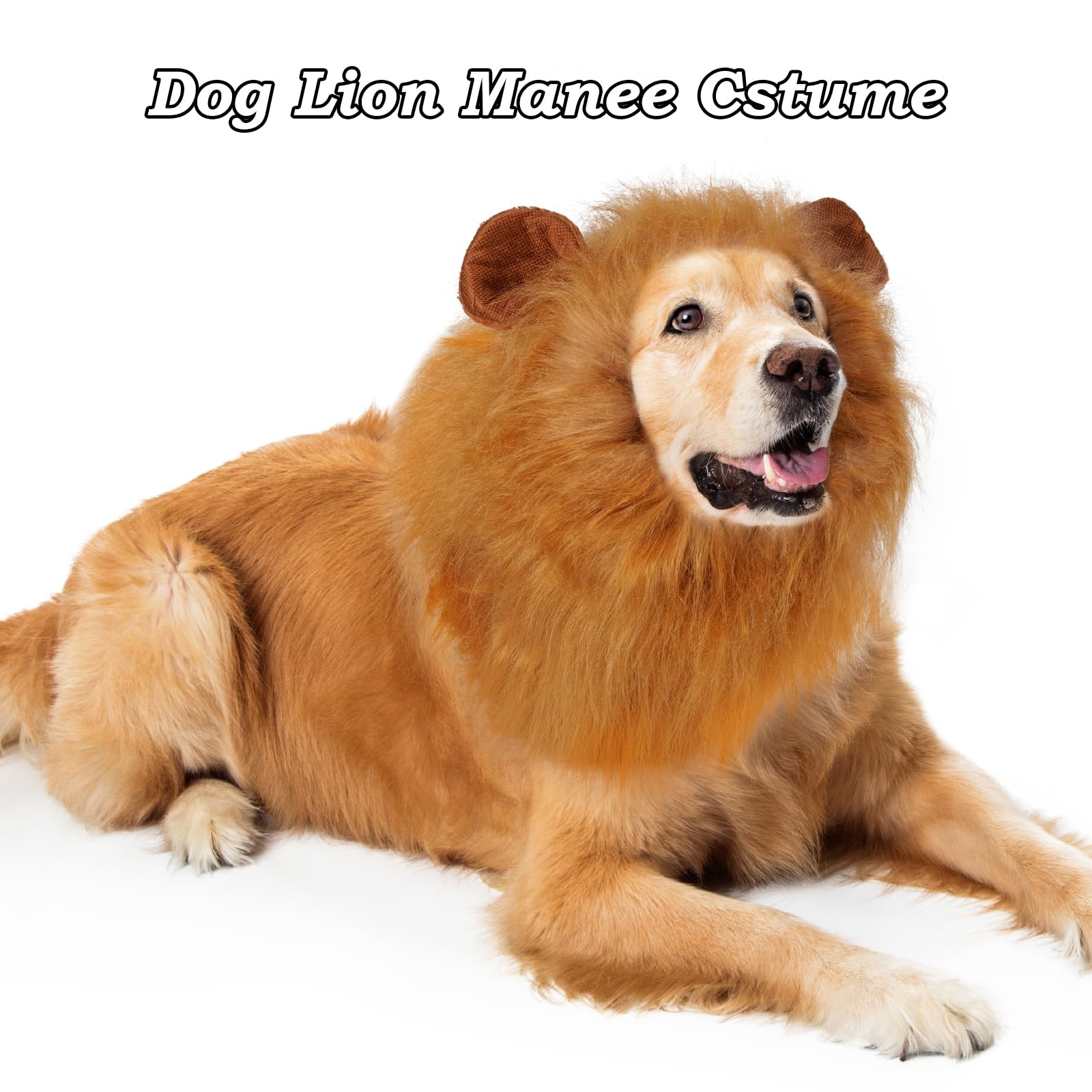 NEWBEA Lion Mane easy-on design simplifies dress-up for busy owners.