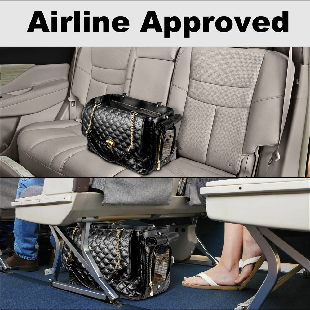NewEle airline-approved carrier fits under-seat for in-flight pet travel