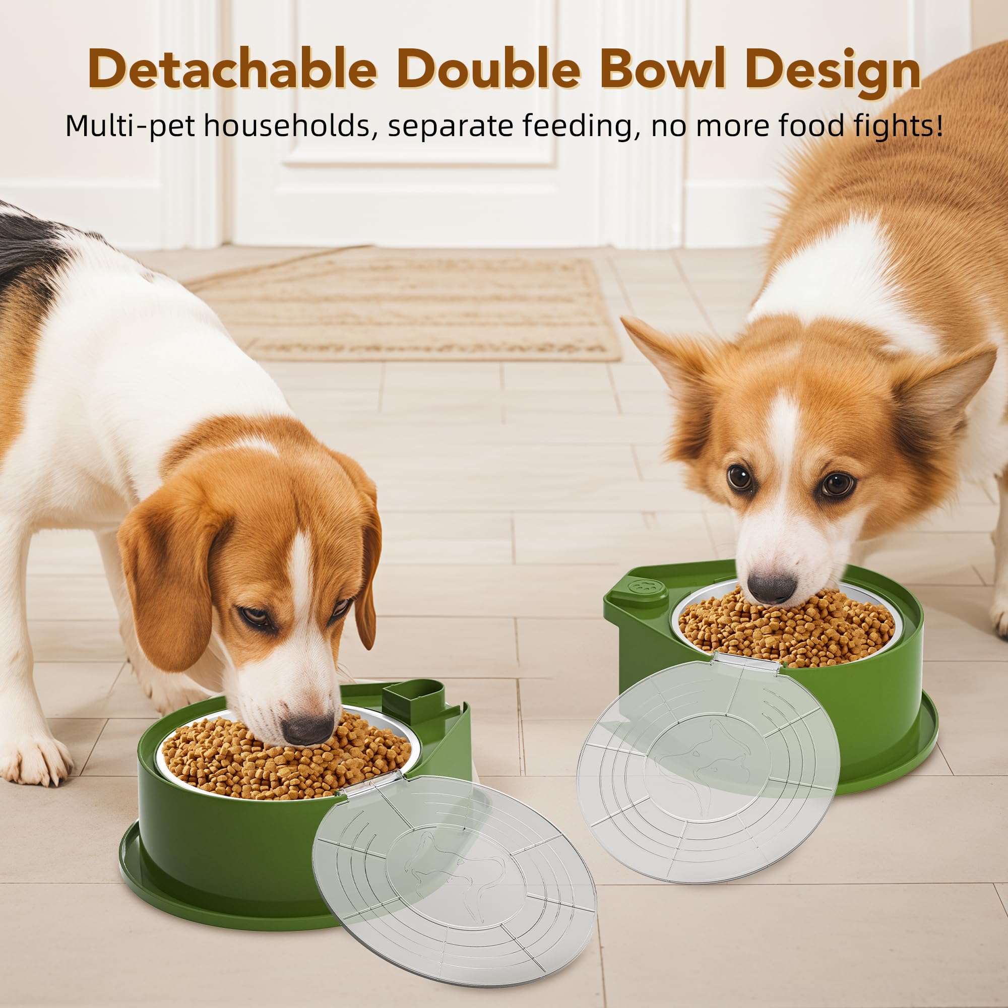 Newget camping or travel feeding bowls ideal for home or on-the-go use.