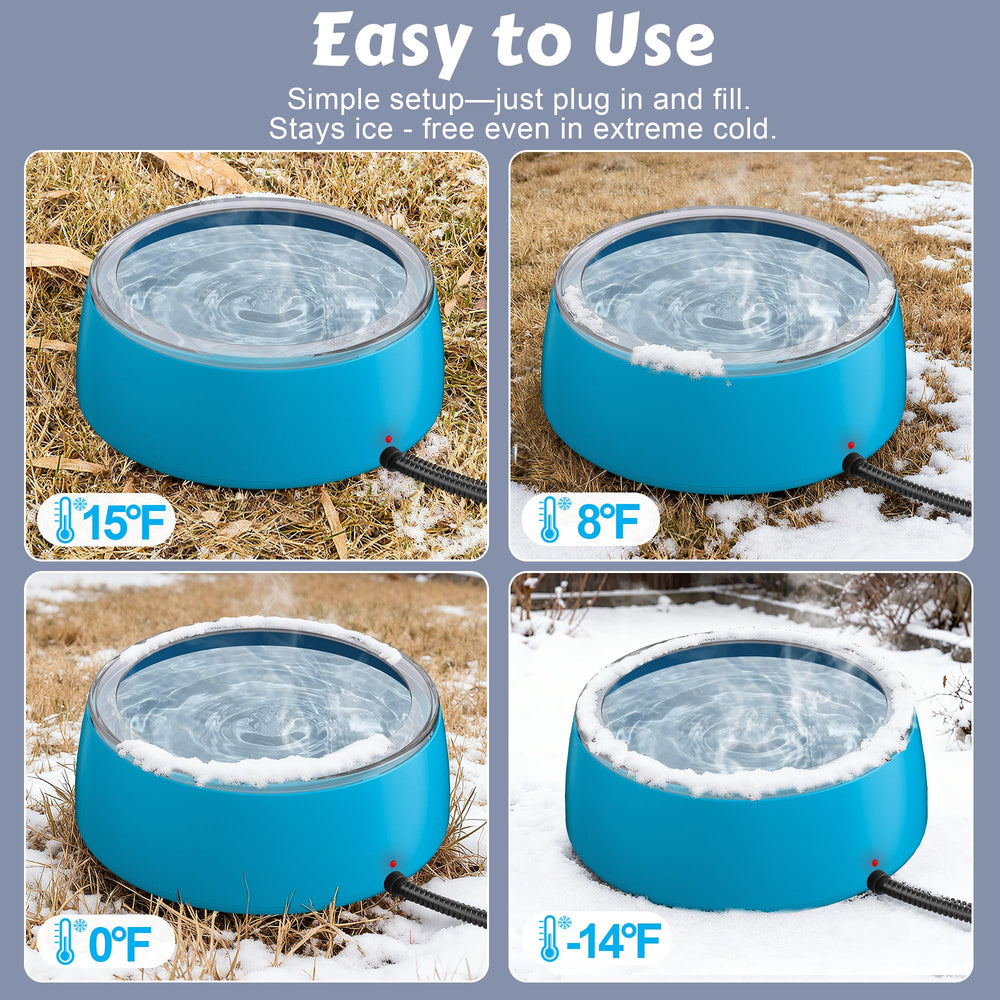 Newget easy-clean bowl for outdoor use with simple maintenance