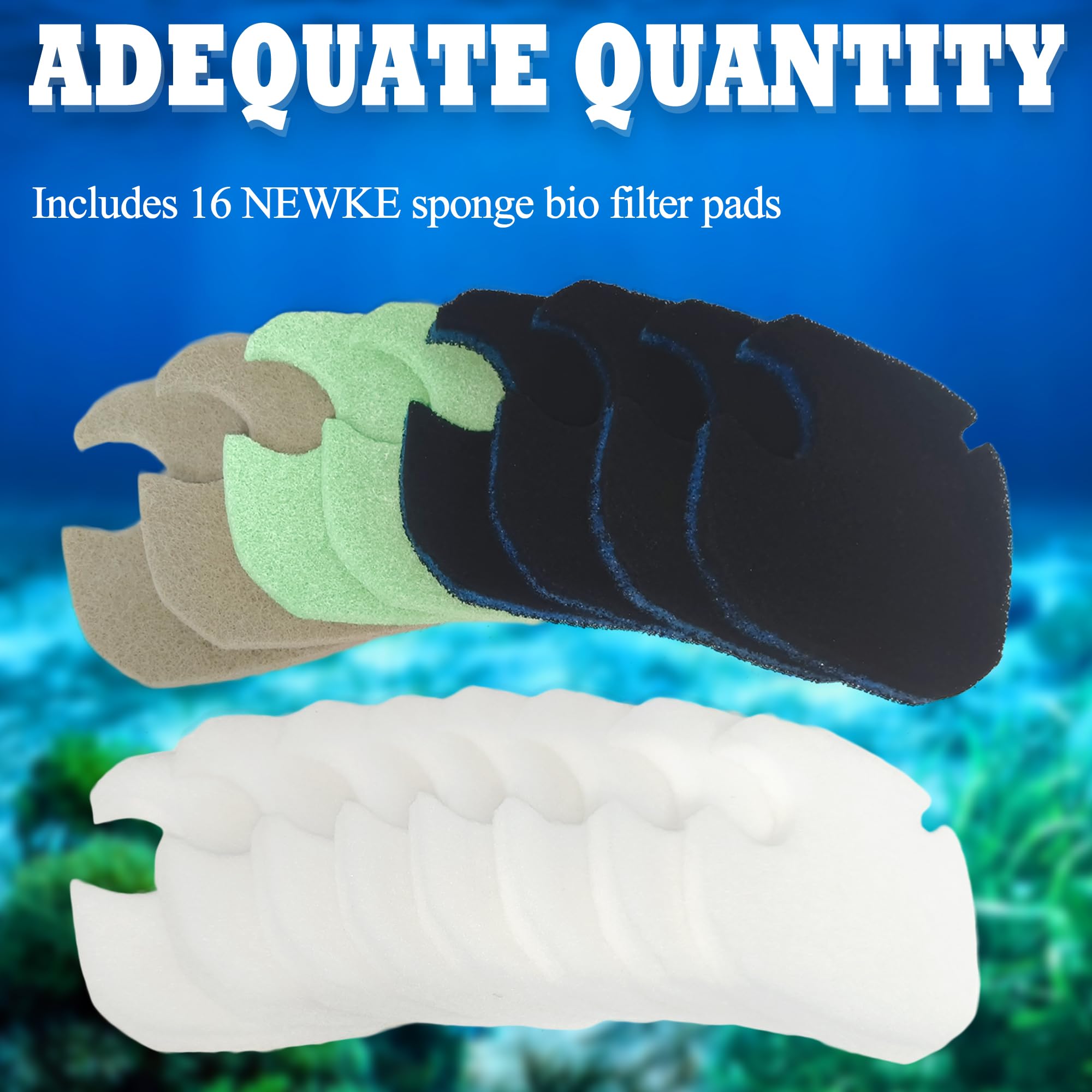 NewKe canister compatibility image shows fit for AMOSIJOY and Pondforse models