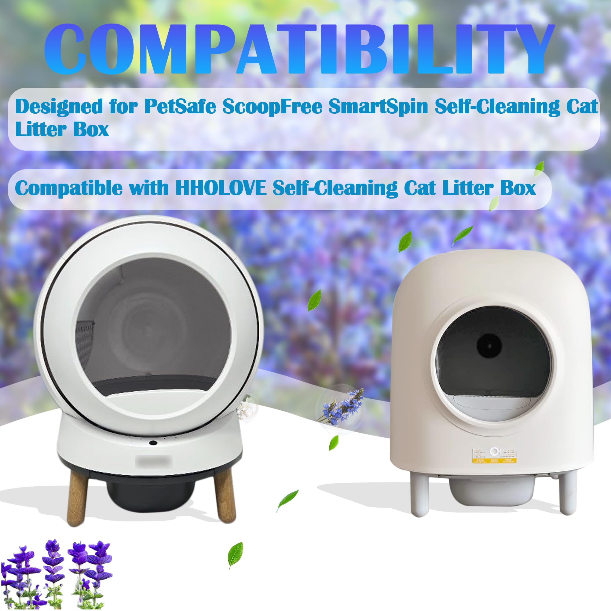 NewKe deodorizer block placed in litter box area for freshness