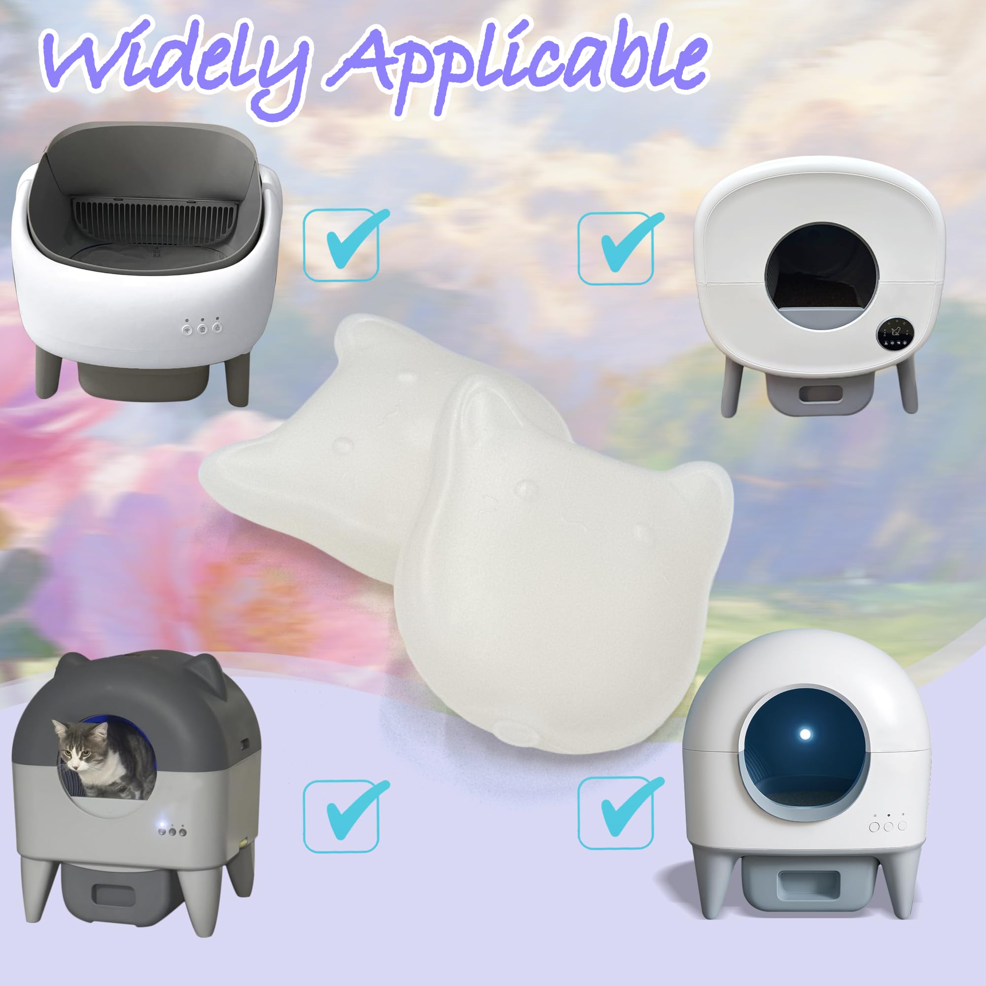 NewKe deodorizer compatibility cumrige fumoi shows broad litter-box compatibility and versatile use.
