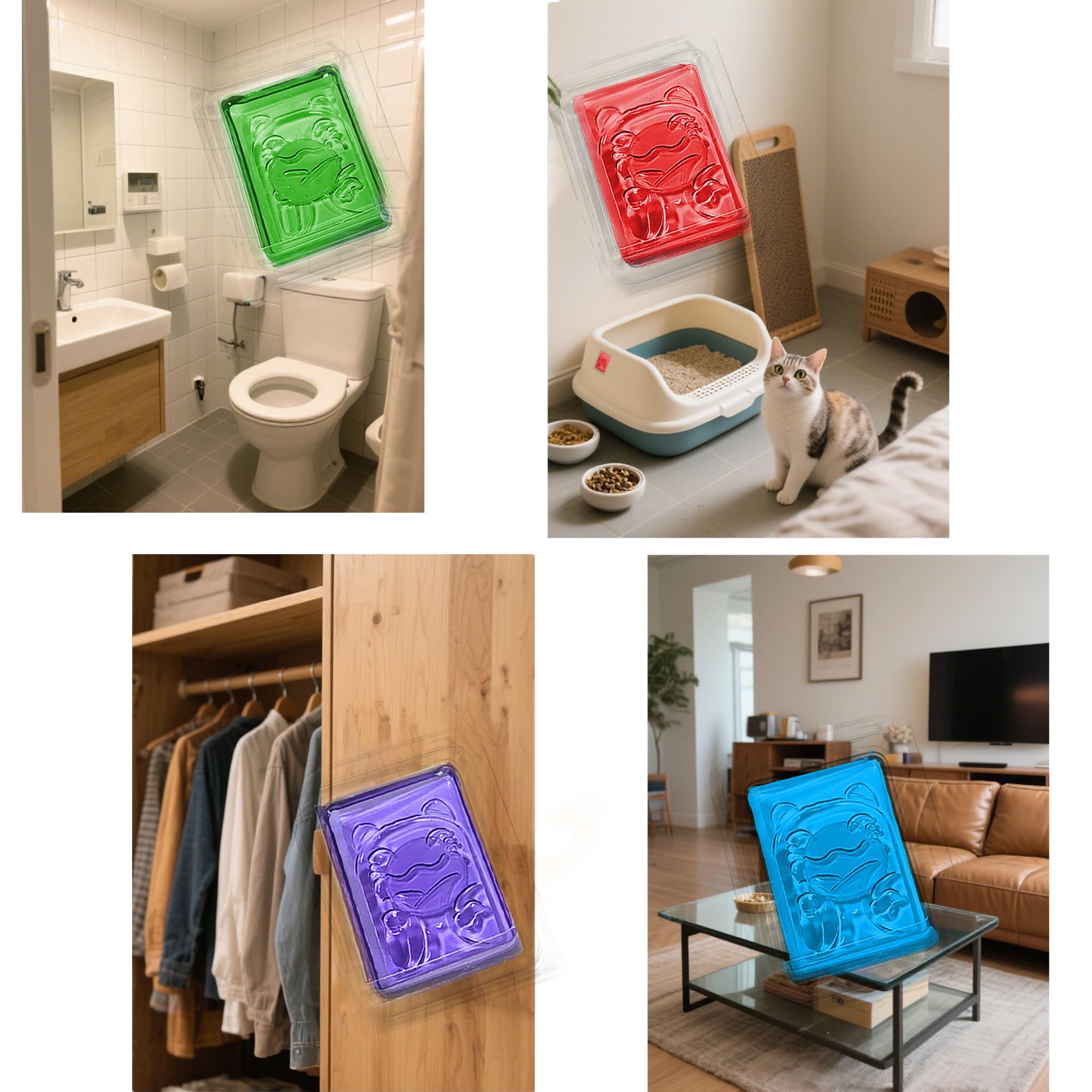 NewKe universal pet deodorizer gel long-lasting freshness in your home.