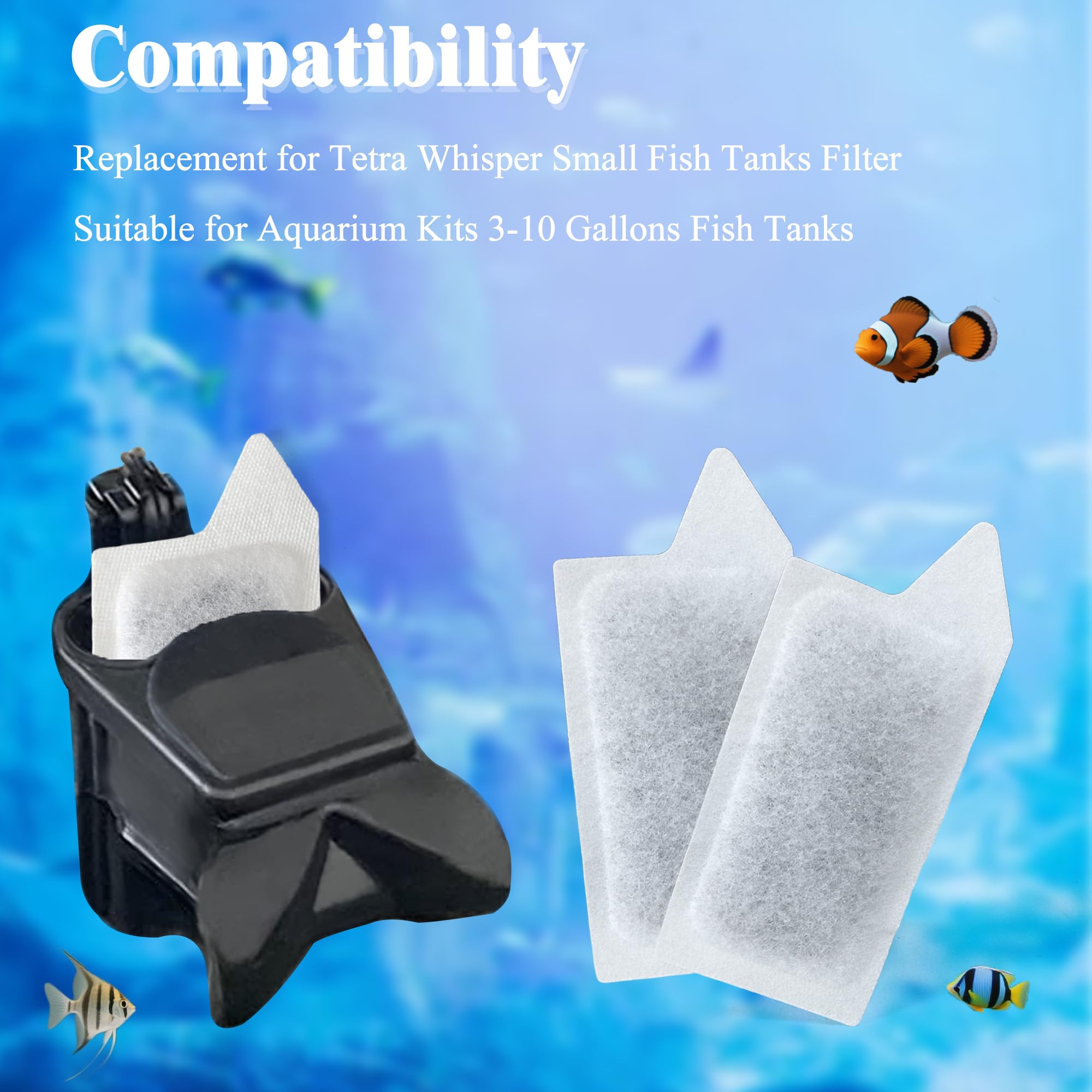 NewKe filtration improves water clarity and reduces odors in a small tank.