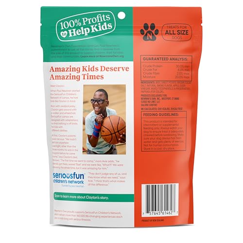 Newman's Own Jerky Treats beef slices ideal for training rewards.