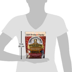 Newman's Own Snack Sticks packaging notes no corn, wheat, or soy