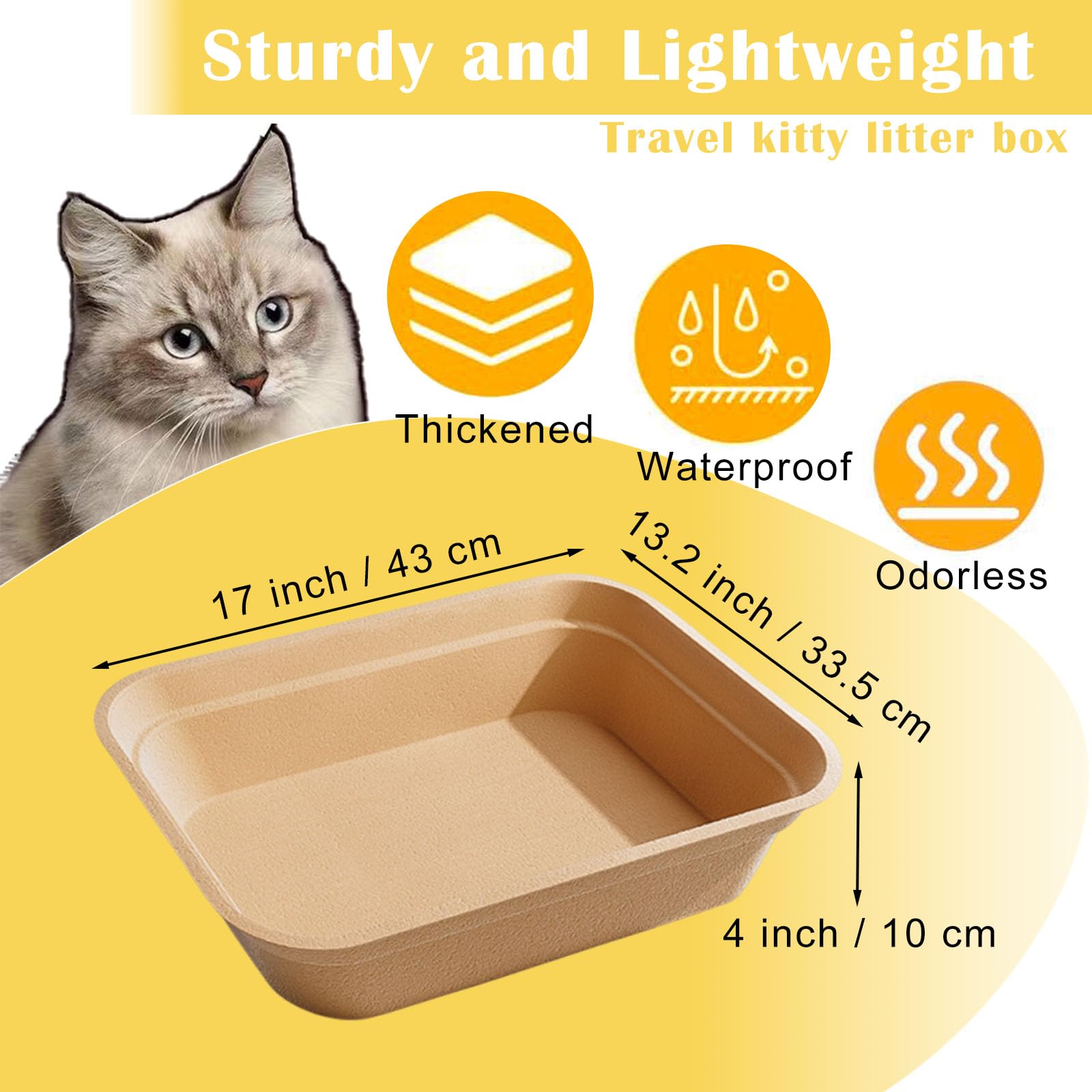 Nexboraque 8-pack reveals 17 x 13.2 x 4 inch dimensions for roomy use.