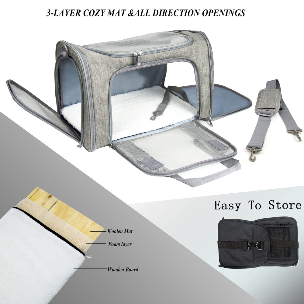 NextFri carrier base insert removable bed provides solid standing surface
