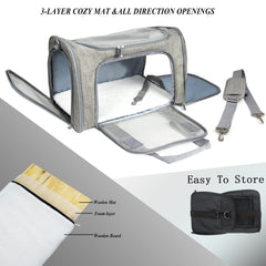 NextFri carrier base insert removable bed provides solid standing surface