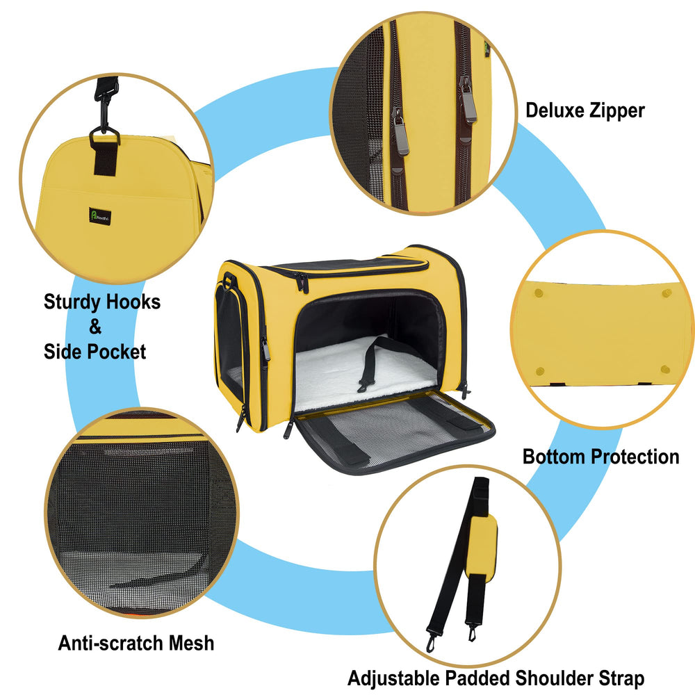 NextFri carrier removable base bed provides stable standing surface for comfort