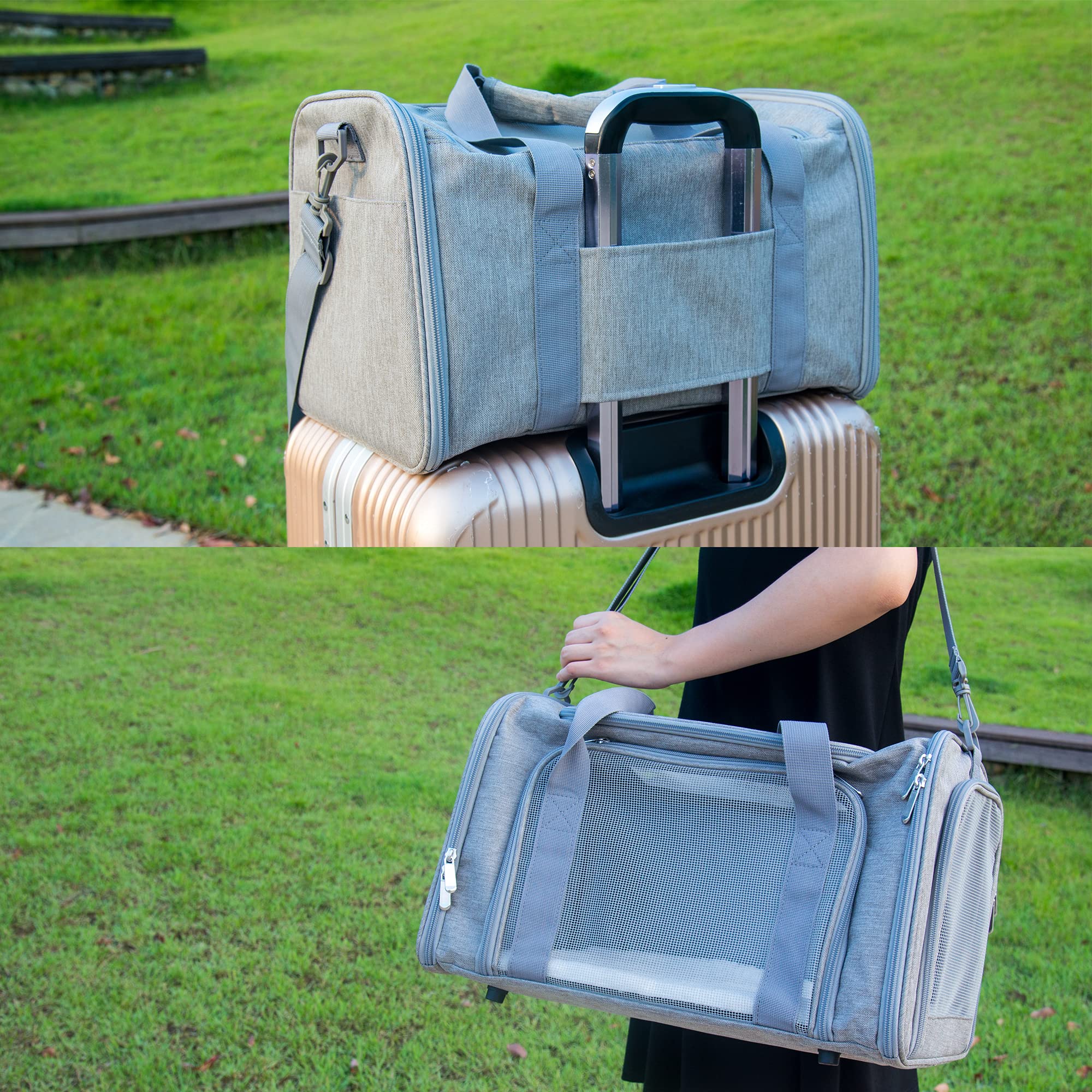 NextFri Soft Sided Carrier removable washable pad for easy cleaning