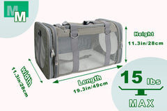 NextFri carrier with steel-ring support provides durable structure during travel.