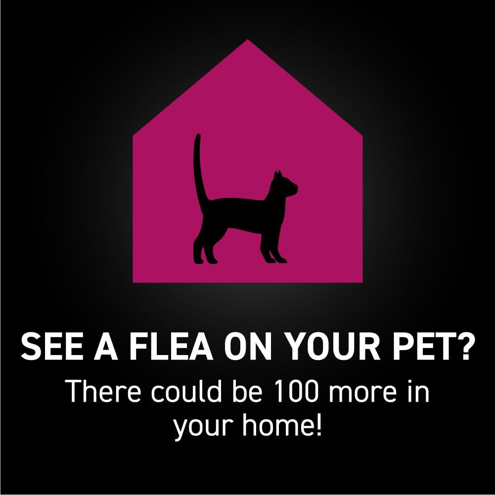 NEXTSTAR 7-way protection icon highlighting fleas, ticks, mosquitoes, lice, eggs, larvae, pupae.