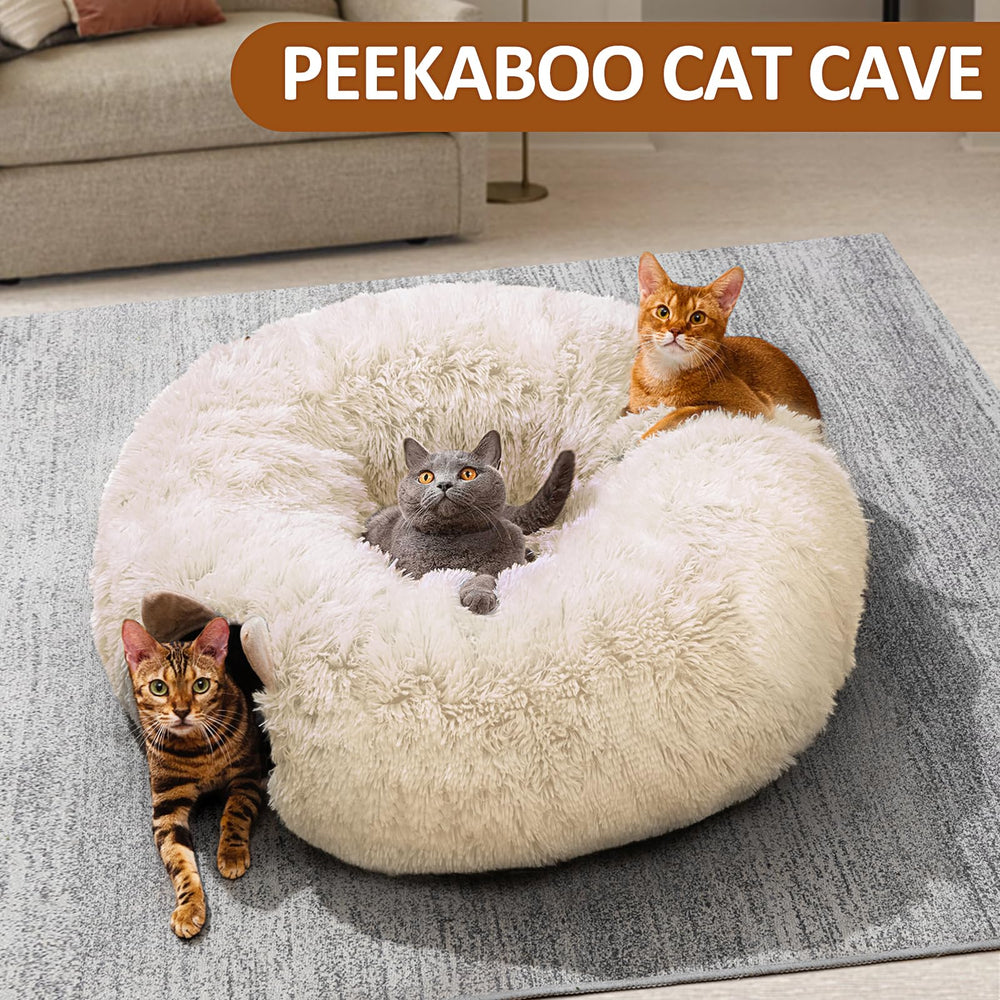NEZIN cat tunnel large ears add charm and attract curious feline attention