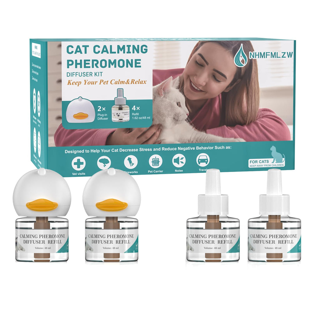 NHMFMLZW cat pheromones calming diffuser kit pour reduces anxiety in cats