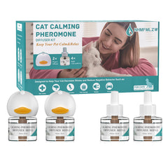 NHMFMLZW cat pheromones calming diffuser kit pour reduces anxiety in cats