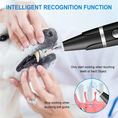 Ni-SHEN cleaning tip closeup highlights tartar removal in tight gaps