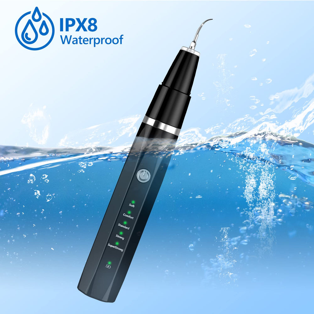 Ni-SHEN IPX6 waterproof black cleaner ready for wet cleaning sessions.