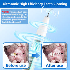 Ni-SHEN professional dental cleaning kit with four tools for versatile pet dental care