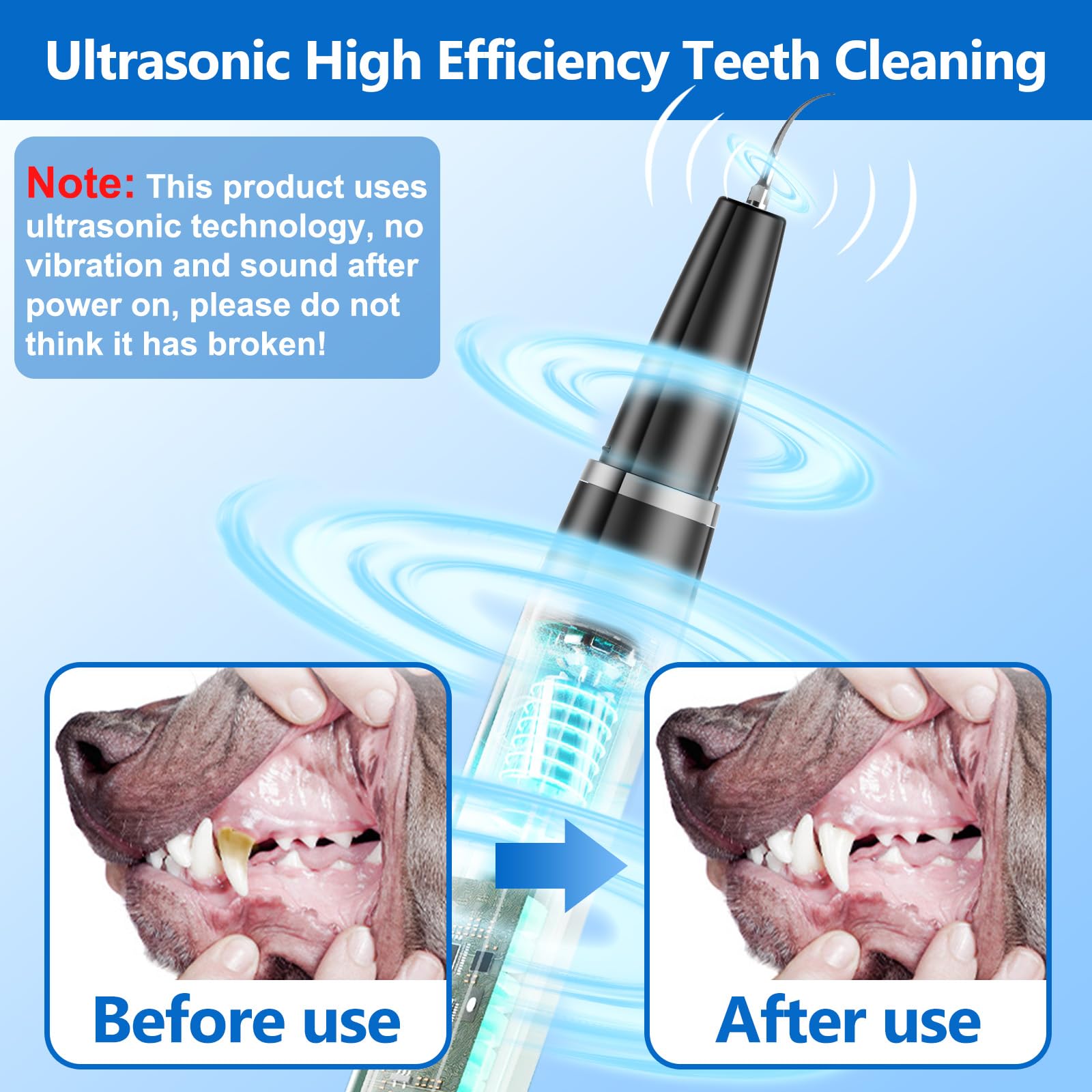 Ni-SHEN USB rechargeable cleaner with long-lasting battery