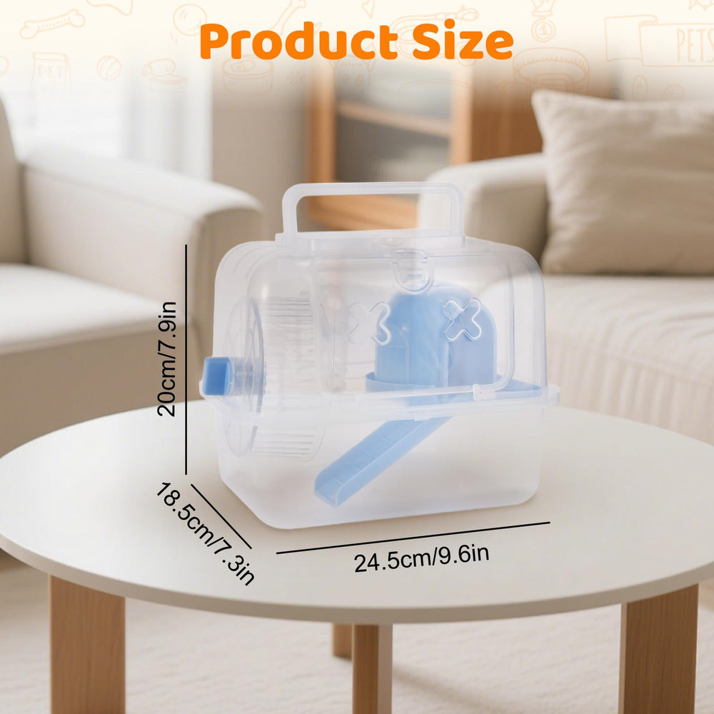 Nicerice hamster travel cage easy-assembly design for quick setup.
